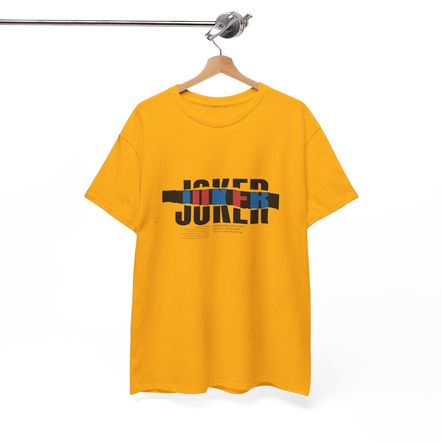 Joker Graphic Tee,  Heavy Cotton Tee, Streetwear Shirt, Casual Wear Tee, Gift for Fans, Movie Merchandise