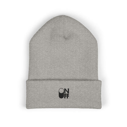 Embroidered Classic Cuffed Beanie - Yellow Outdoor Cap, Winter Beanie, Gift for Him/Her, Cozy Hat, Casual Wear