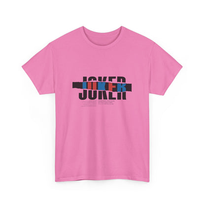 Joker Graphic Tee,  Heavy Cotton Tee, Streetwear Shirt, Casual Wear Tee, Gift for Fans, Movie Merchandise