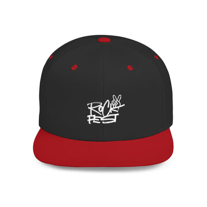 Stylish Flat Bill Snapback Hat, Trendy Cap for Casual Days, Perfect for Outdoor Events, Unisex Gift, Streetwear Fashion