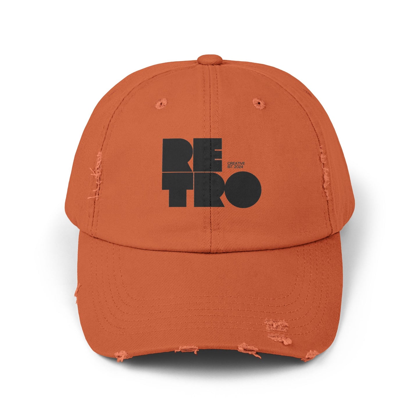 Retro Distressed Cap | Vintage Style Baseball Hat | Trendy Unisex Fashion Accessory | Perfect for Casual Wear and Gifts