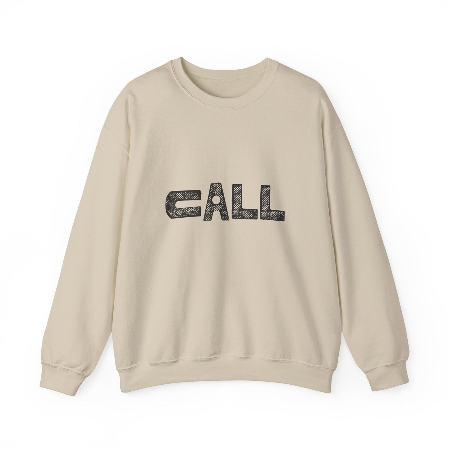 Call Graphic Unisex Crewneck Sweatshirt, Cozy Apparel, Casual Wear, Everyday Style, Gift for Friends