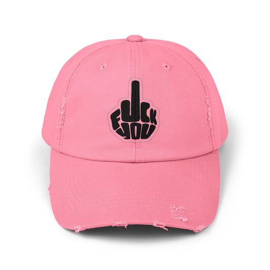 Distressed Attitude Cap, Casual Wear, Gift for Friends, Stylish Headwear, Beach Accessory, Trendy Baseball Cap