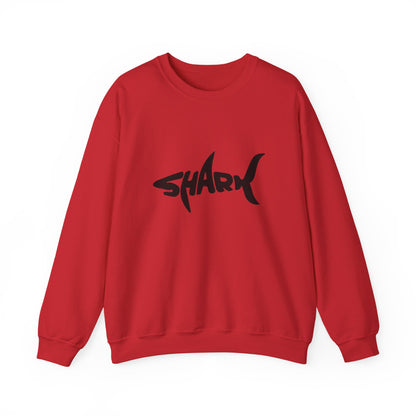 Shark Graphic Sweatshirt - Cozy Unisex Crewneck, Statement Apparel for Ocean Lovers, Casual Gift, Comfortable Everyday Wear