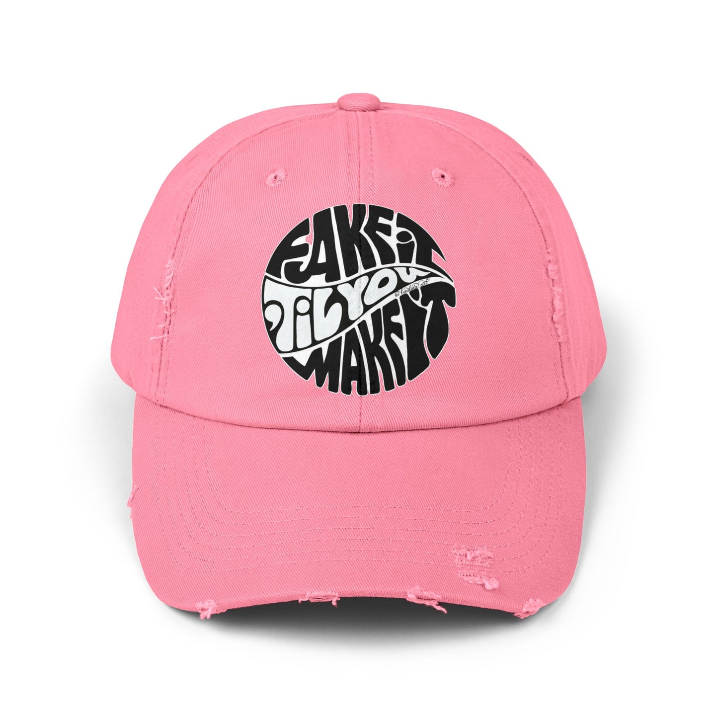 Retro Distressed Cap: Casual Fashion Statement, Gift for Him/Her, Everyday Wear, Trendy Headwear, Perfect for Outdoor Activities