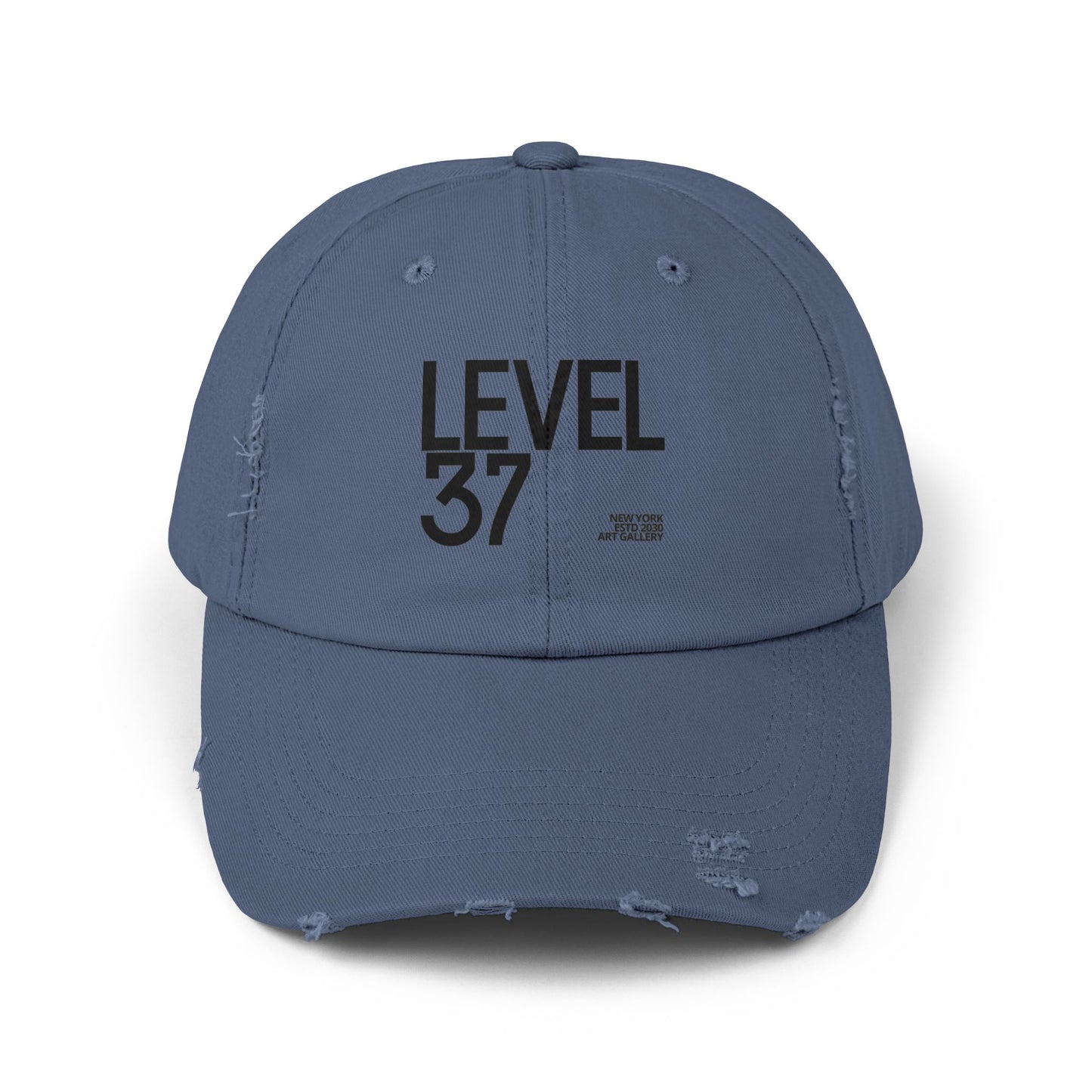 Distressed Cap for Milestone Celebrations, Casual Style, Birthday Gifts, Level Up Theme, Everyday Wear