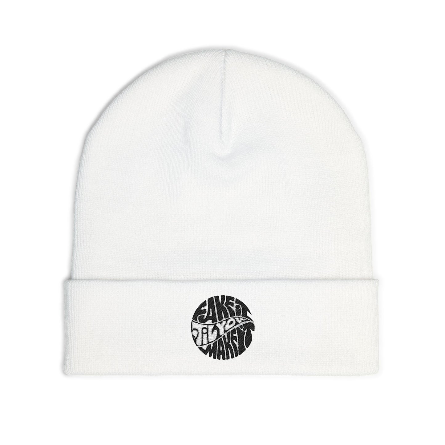 Stylish Embroidered Knit Beanie | Cozy Winter Accessory for All | Perfect Gift for Him & Her, Fashion Statement, Outdoor Adventures