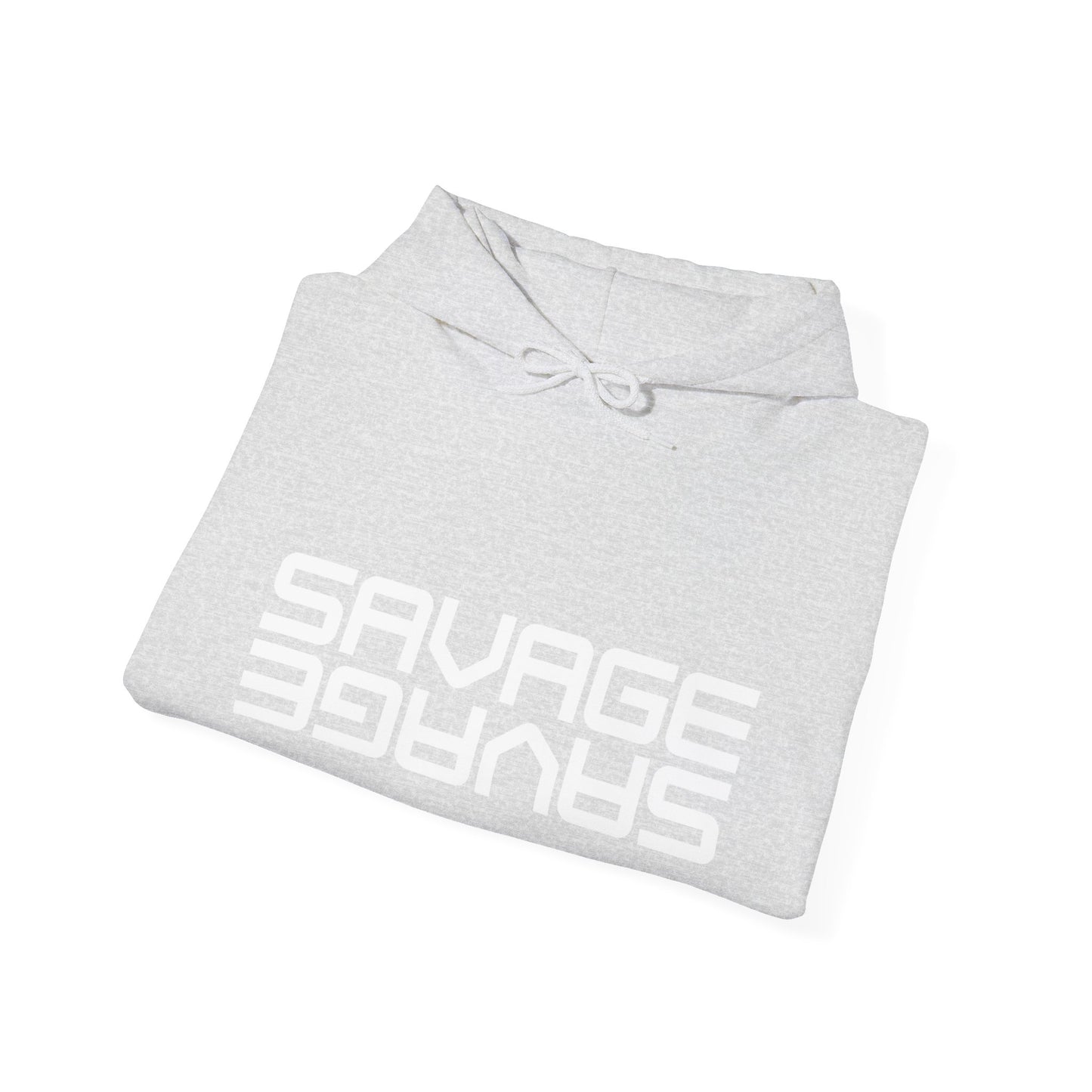 Savage Unisex Heavy Blend Hoodie, Comfortable Streetwear, Trendy Hoodie Gift, Casual Style, Graphic Sweatshirt for Everyday Wear