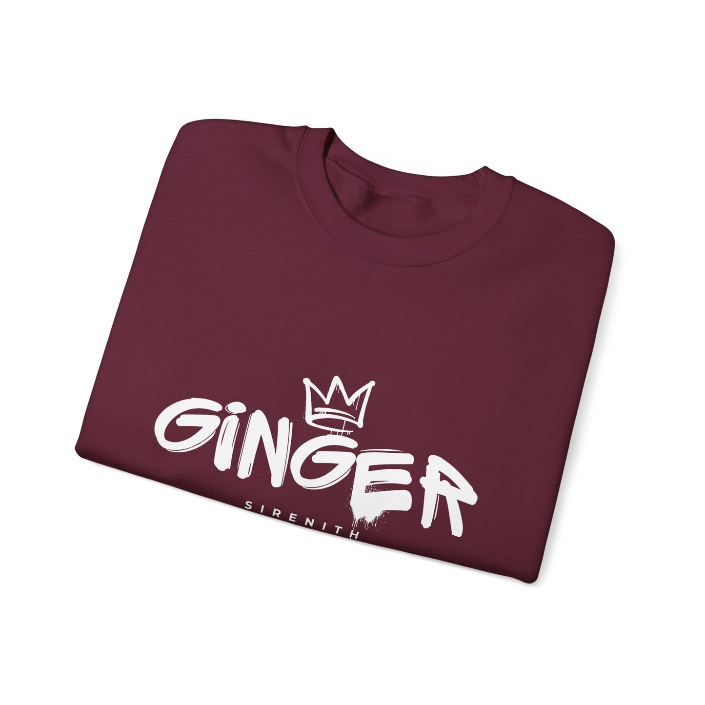 Ginger Vibes Unisex Sweatshirt | Cozy Crewneck for All Seasons, Gift for Friends, Perfect for Casual Outings, Trendy Lounge Wear