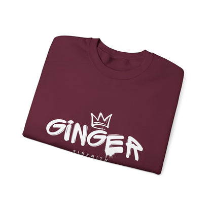 Ginger Vibes Unisex Sweatshirt | Cozy Crewneck for All Seasons, Gift for Friends, Perfect for Casual Outings, Trendy Lounge Wear
