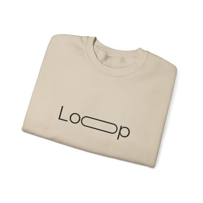 Loop Graphic Unisex Crewneck Sweatshirt | Cozy Casual Wear, Perfect Gift, Everyday Comfort, Personalized Style, Trendy and Unique