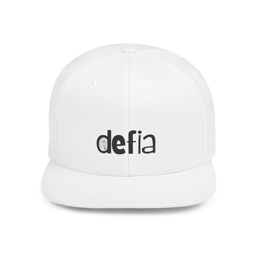 Stylish Snapback Cap with Defia, Fashion Hat, Trendy Accessory, Gift for Him/Her, Streetwear, Sportswear, Casual Look