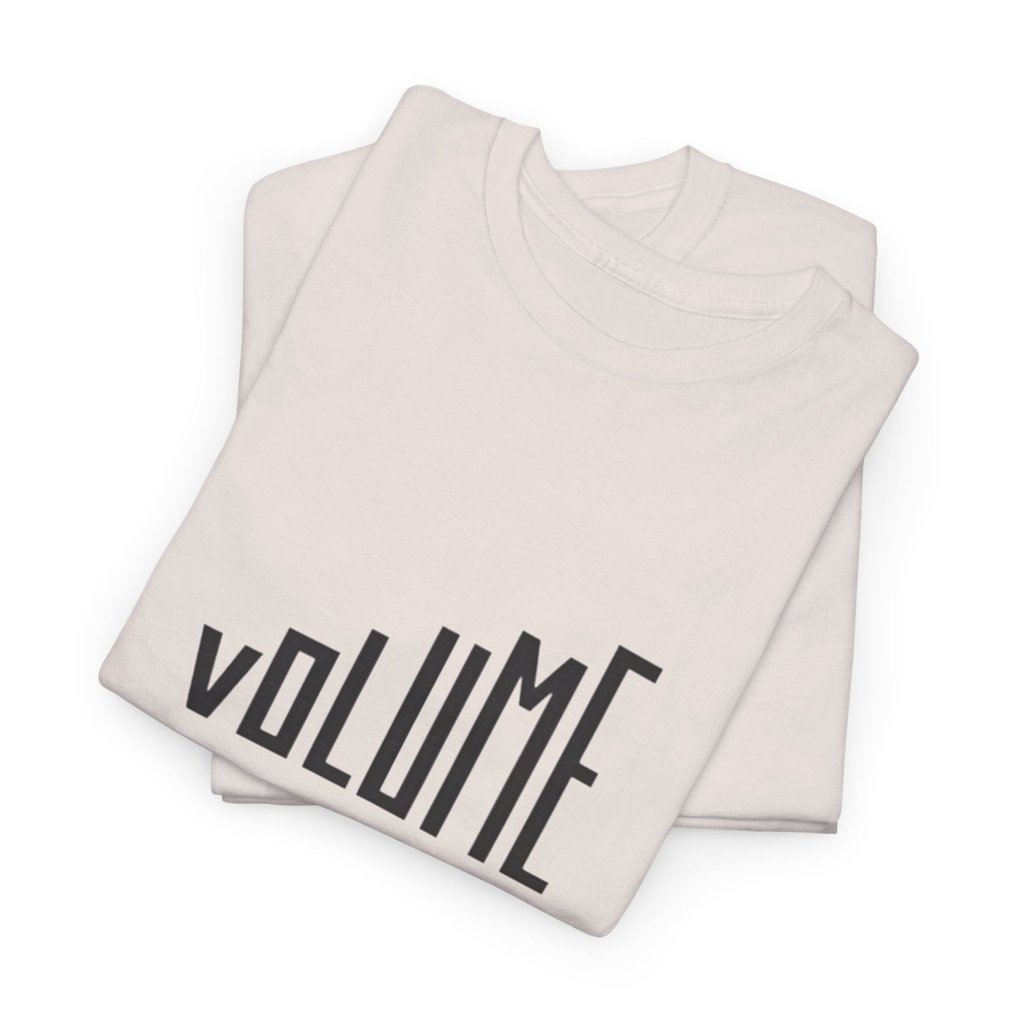 Volume Graphic Heavy Cotton Tee, Music Lover Tee, Casual Tees, Gift for Musicians, Music Festival Shirt