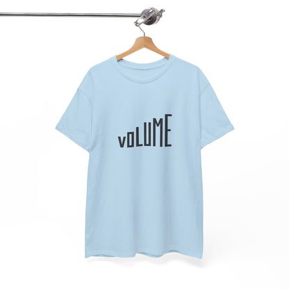 Volume Graphic Tee | Cotton T-Shirt for Music Lovers, Concerts, Gift Idea, Casual Wear, Music Festival