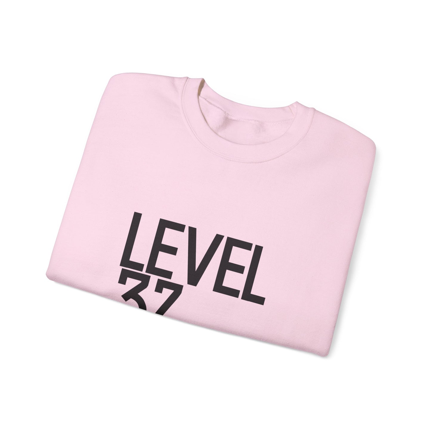 Level 37 Unisex Heavy Blend™ Crewneck Sweatshirt - Gaming Gift, Casual Wear, Birthday Present, Trendy Sweater, Unique Design