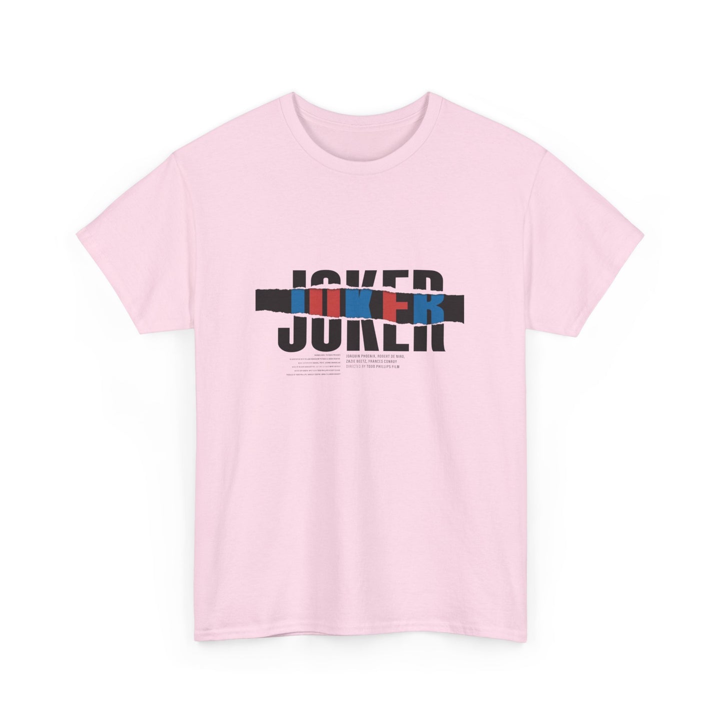 Joker Graphic Tee,  Heavy Cotton Tee, Streetwear Shirt, Casual Wear Tee, Gift for Fans, Movie Merchandise