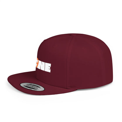 Stylish Flat Bill Snapback Hat, Urban Fashion Cap, Trendy Hat for Casual Outfits, Unique Gift for Him/Her, Adjustable Snapback Cap