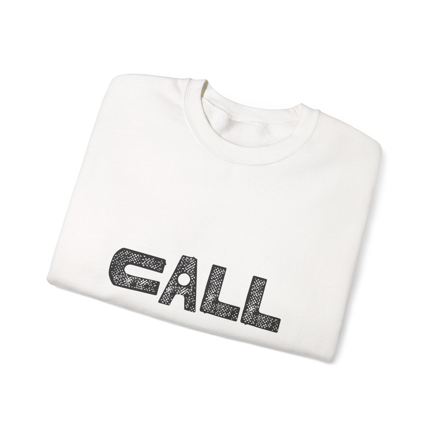 Call Graphic Unisex Crewneck Sweatshirt, Cozy Apparel, Casual Wear, Everyday Style, Gift for Friends