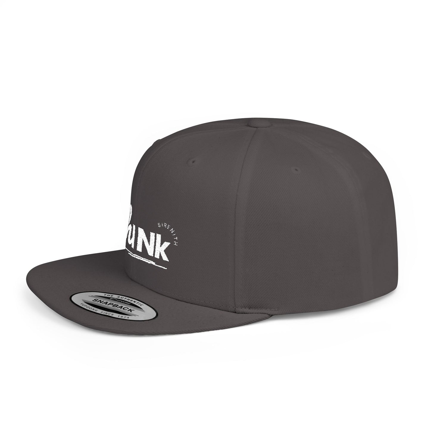 Trendy Snapback Hat, Casual Cap, Adjustable Flat Bill, Gift for Him, Streetwear Essential, Think Hat, Cool Accessories