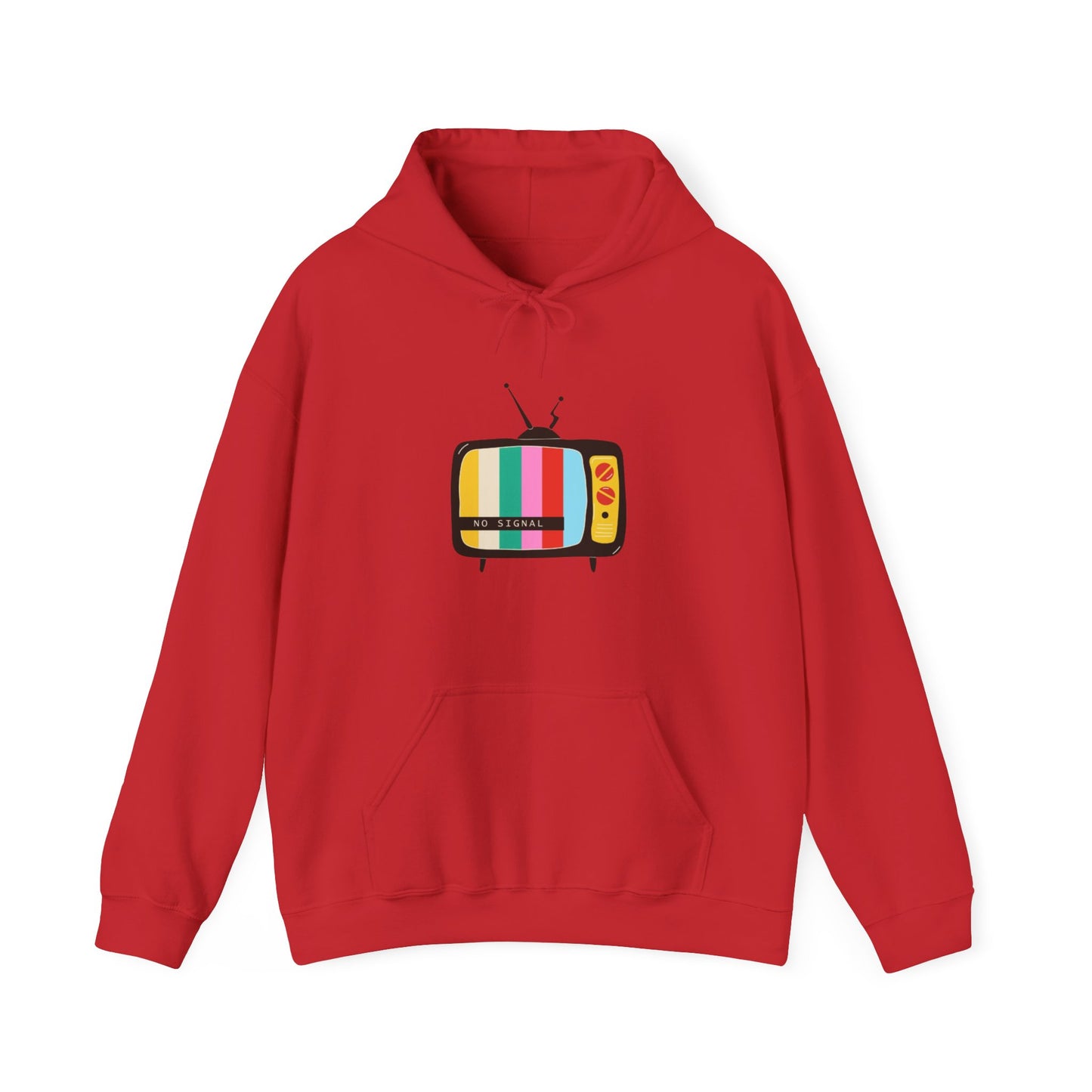 Retro TV Graphic Unisex Hoodie, Vintage Sweater, Cozy Fun Sweatshirt, Gift for Gamers, Movie Lovers, Perfect for Fall