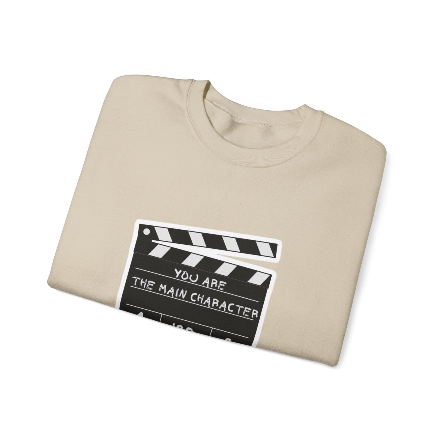 You Are The Main Character Sweatshirt | Motivational Crewneck, Inspirational Gift, Cozy Casual Wear, Movie Lover Apparel, Birthday