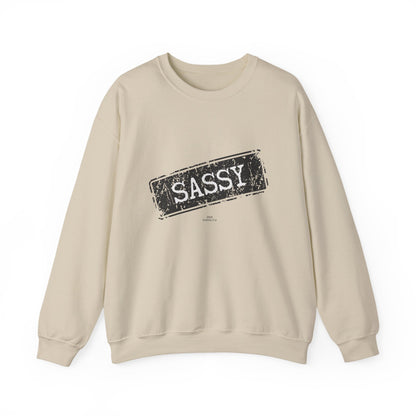 Sassy Crewneck Sweatshirt - Unisex, Funny Gift, Casual Wear, Fashion Statement, Everyday Comfort