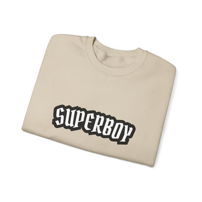 Superboy Unisex Heavy Blend Sweatshirt, Cozy Gift for Teens, Perfect for Casual Outfits, Great for Birthdays, Youth Sweatshirt, Trendy Wear