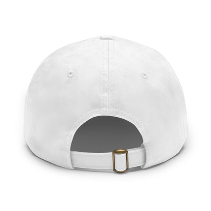 Stylish Dad Hat with Leather Lion Patch - Casual Cap for Everyday Wear, Gifts for Him, Summer Accessories, Adjustable Hat