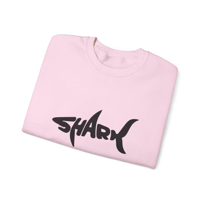 Shark Graphic Sweatshirt - Cozy Unisex Crewneck, Statement Apparel for Ocean Lovers, Casual Gift, Comfortable Everyday Wear