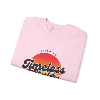 Timeless Style Crewneck Sweatshirt - Cozy Unisex Fashion for Everyday Wear, Perfect Gift, Casual Outfit, Vintage Vibes, Holiday Apparel