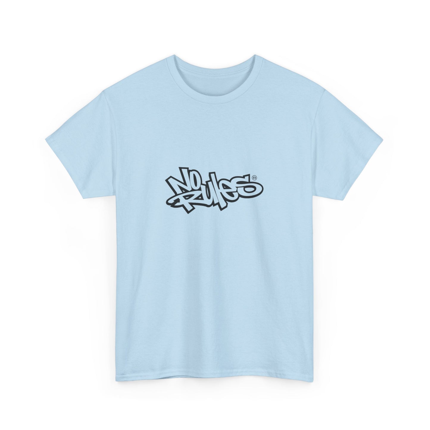 Heavy Cotton Tee with Graffiti Design, Streetwear, Casual Wear, Gift for Her, Gift for Him, Urban Fashion, Everyday Style
