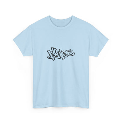 Heavy Cotton Tee with Graffiti Design, Streetwear, Casual Wear, Gift for Her, Gift for Him, Urban Fashion, Everyday Style