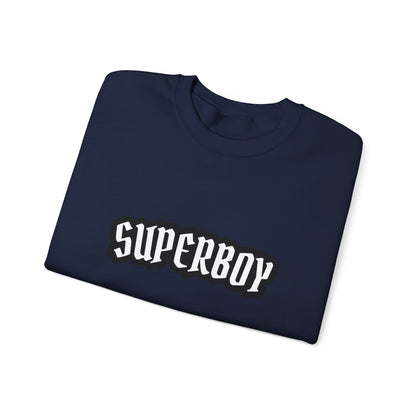 Superboy Unisex Heavy Blend Sweatshirt, Cozy Gift for Teens, Perfect for Casual Outfits, Great for Birthdays, Youth Sweatshirt, Trendy Wear