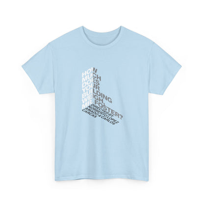 Creative Quote Heavy Cotton Tee | Graphic T-Shirt, Casual Wear, Unique Gift, Everyday Fashion, Statement Piece