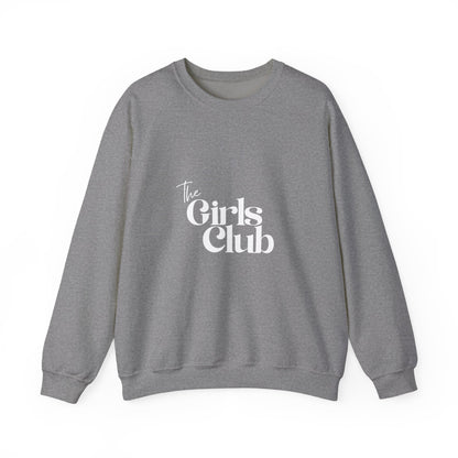 The Girls Club Crewneck Sweatshirt - Cozy Unisex Fashion, Gift for Friends, Casual Wear, Group Events, Birthday Celebrations
