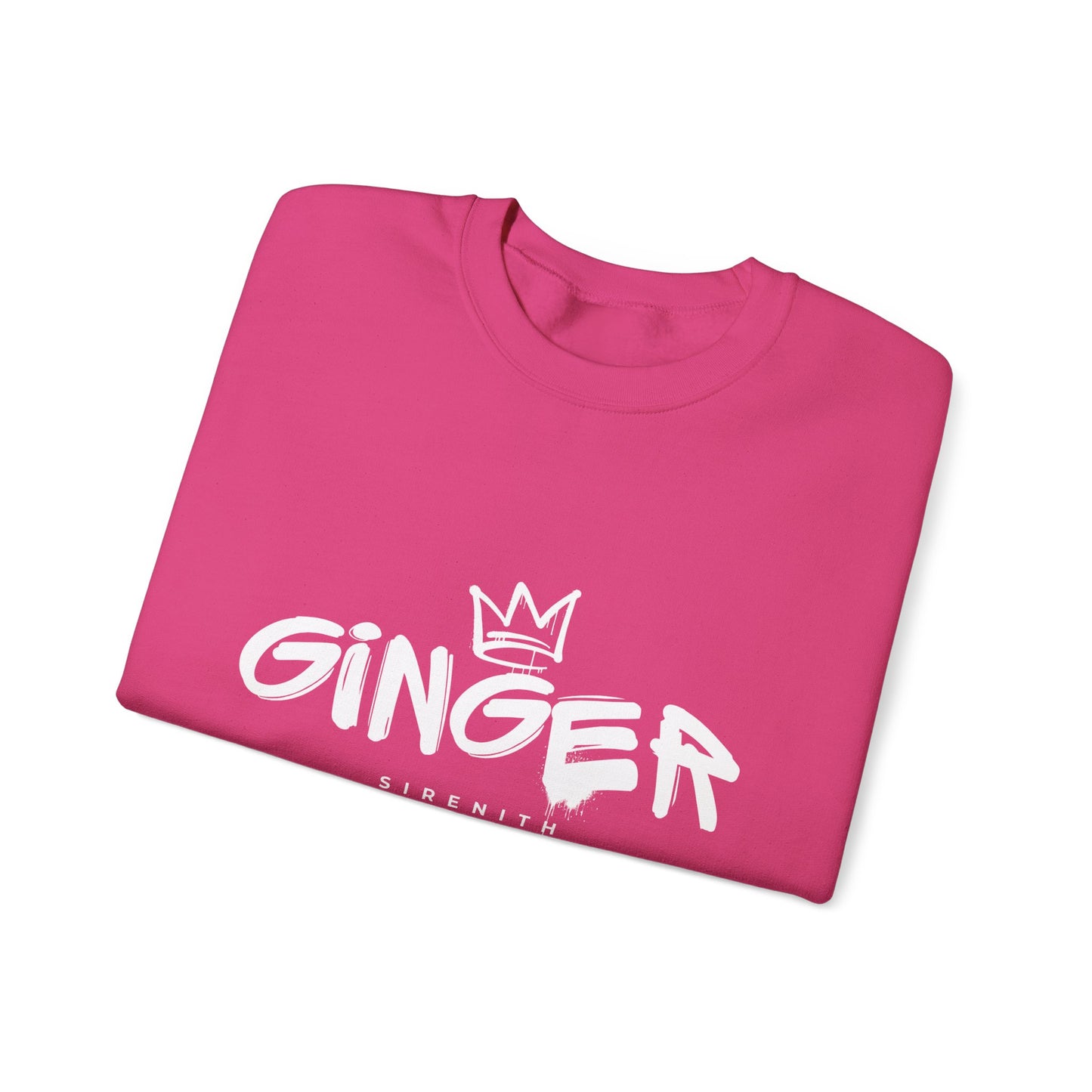 Ginger Vibes Unisex Sweatshirt | Cozy Crewneck for All Seasons, Gift for Friends, Perfect for Casual Outings, Trendy Lounge Wear