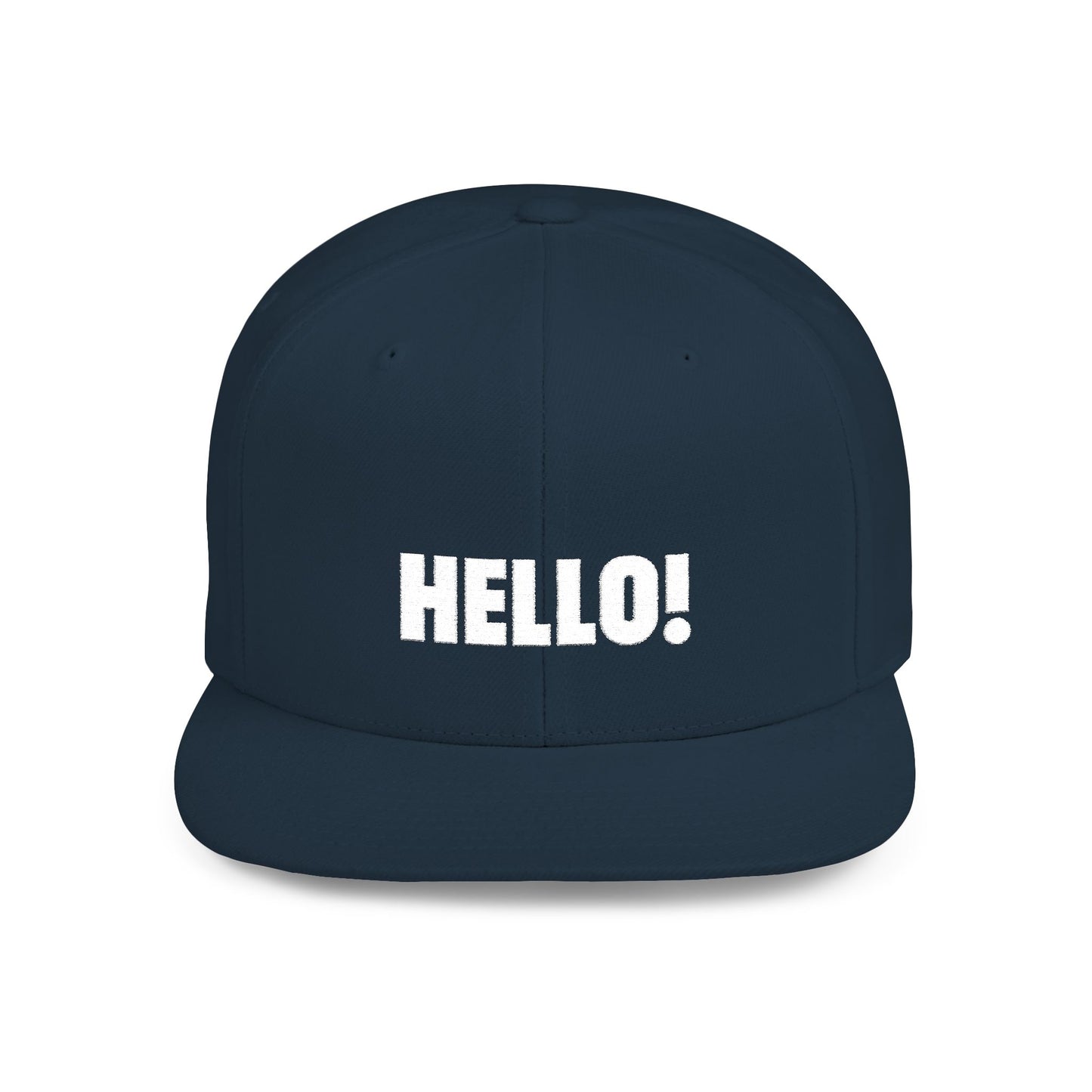Flat Bill Snapback
