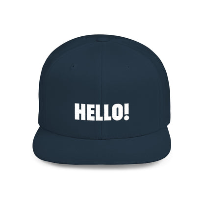 Flat Bill Snapback