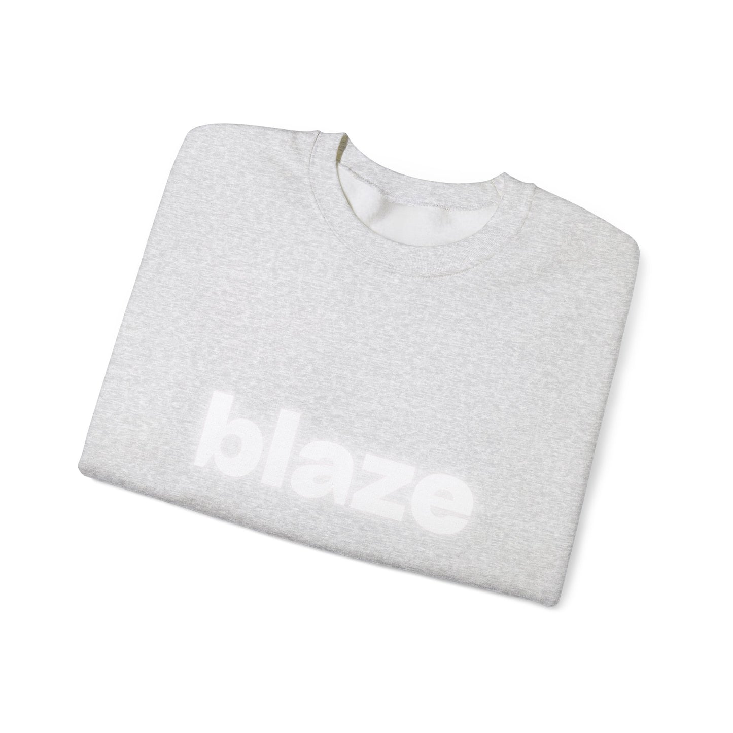 Cozy Unisex Crewneck Sweatshirt - Blaze Design, Comfortable Layering, Gift for Her/Him, Casual Wear, Fall/Winter Essential, Relaxed Fashion
