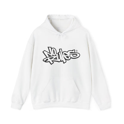 No Rules Hoodie | Unisex Heavy Blend Sweatshirt, Streetwear Fashion, Casual Wear, Gift for Friends, Urban Style