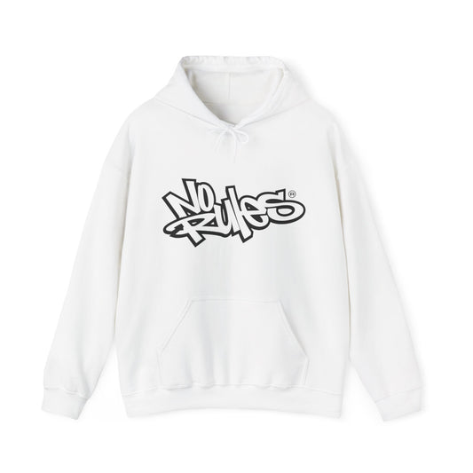 No Rules Hoodie | Unisex Heavy Blend Sweatshirt, Streetwear Fashion, Casual Wear, Gift for Friends, Urban Style