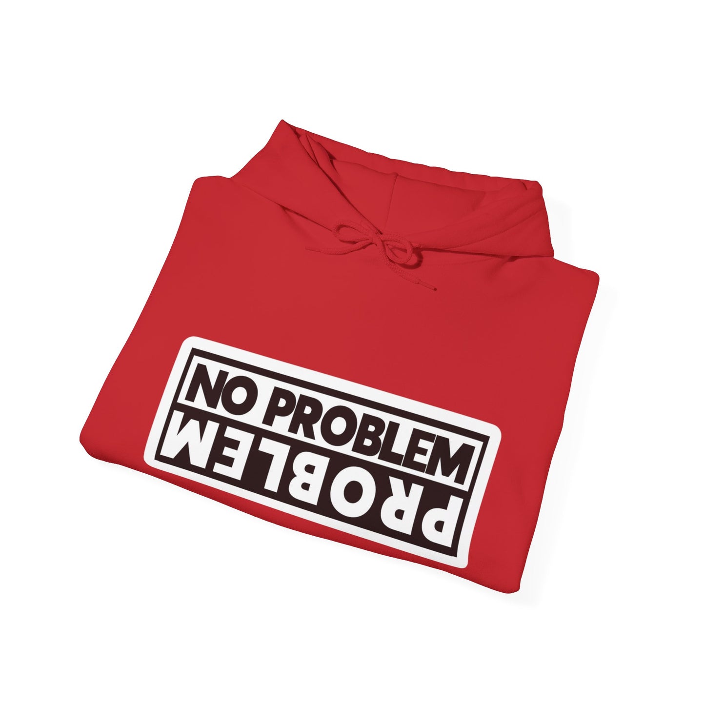 No Problem Graphic Hoodie, Unisex Cozy Sweatshirt, Casual Streetwear, Gift for Friends, Everyday Wear, Fun Fashion