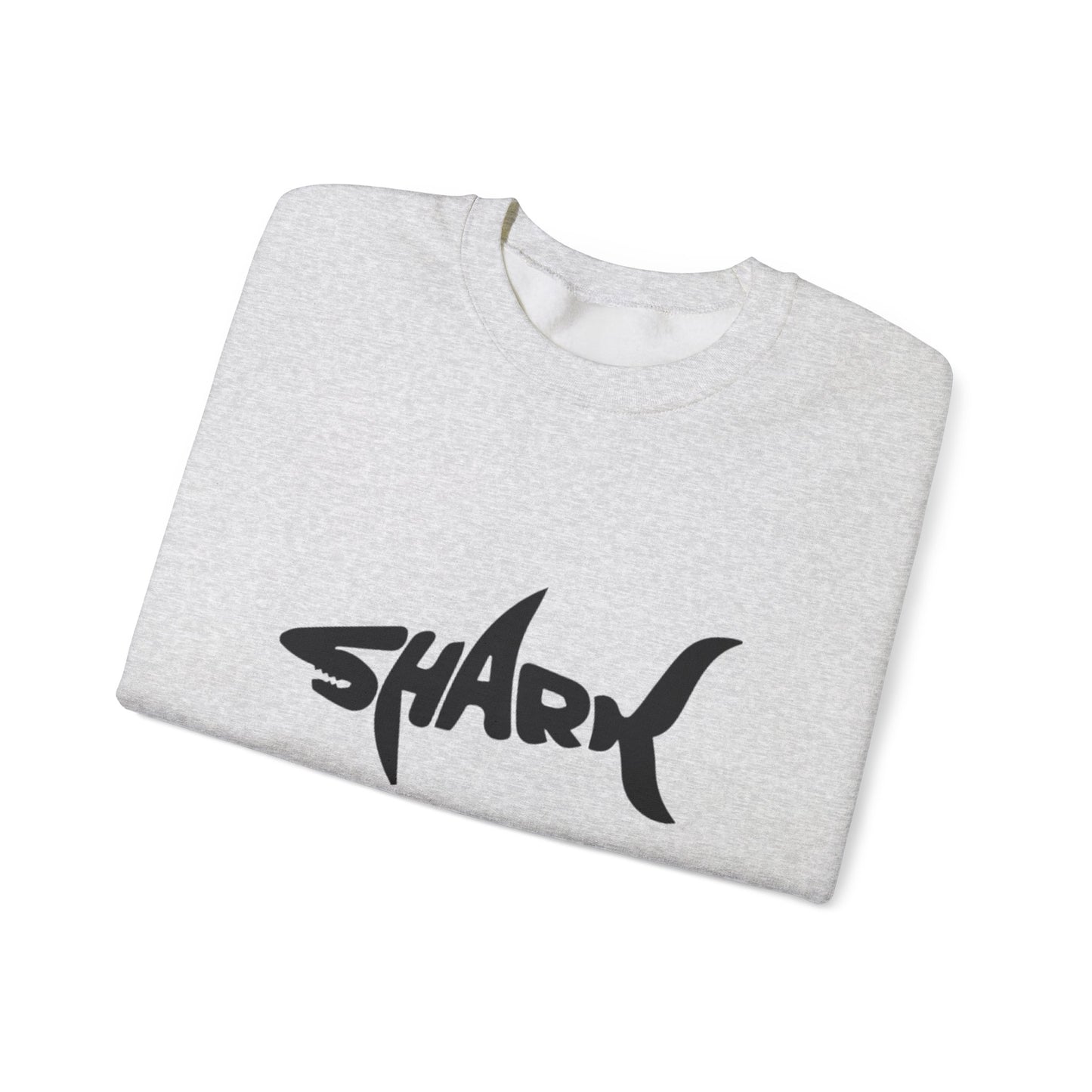 Shark Graphic Sweatshirt - Cozy Unisex Crewneck, Statement Apparel for Ocean Lovers, Casual Gift, Comfortable Everyday Wear