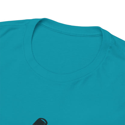 Inspirational Heavy Cotton Tee - "Never Give Up", Motivational Shirt, Gift for Personal Growth, Encouragement Tee, Casual Wear