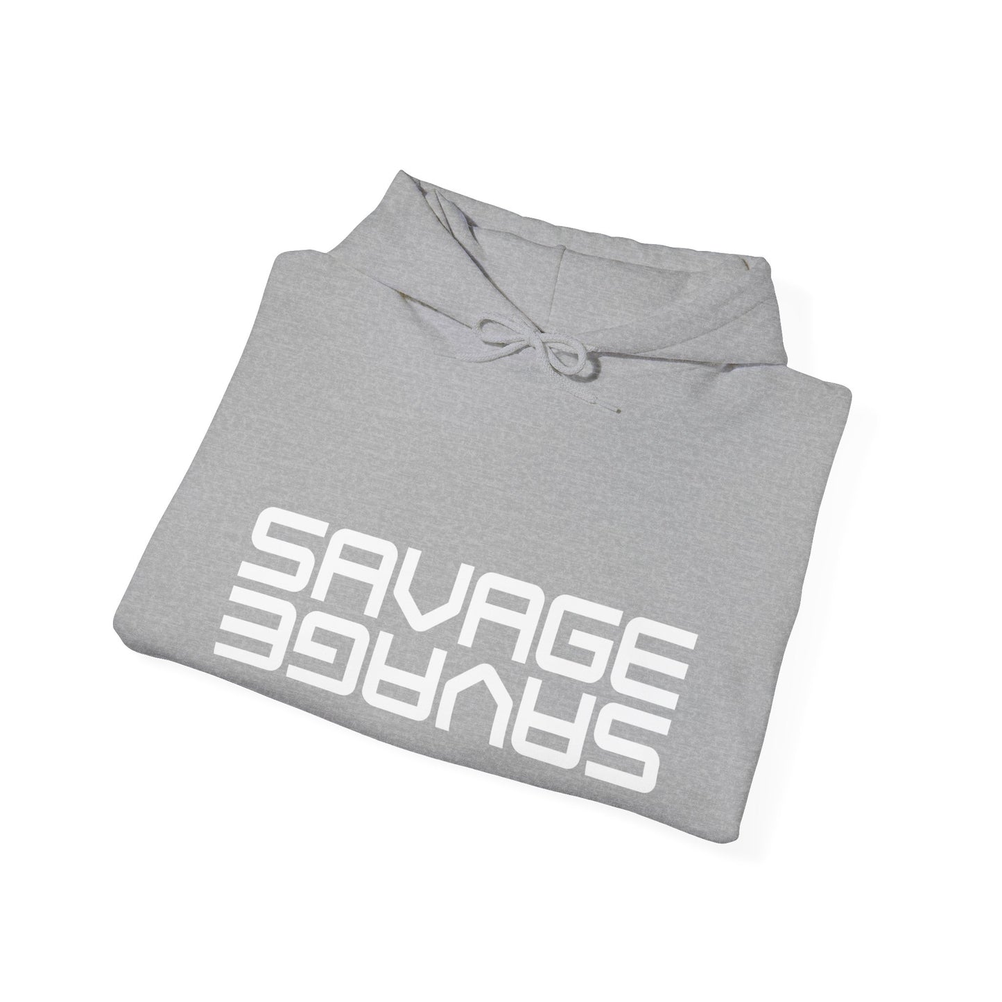 Savage Unisex Heavy Blend Hoodie, Comfortable Streetwear, Trendy Hoodie Gift, Casual Style, Graphic Sweatshirt for Everyday Wear