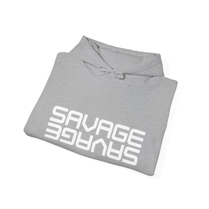 Savage Unisex Heavy Blend Hoodie, Comfortable Streetwear, Trendy Hoodie Gift, Casual Style, Graphic Sweatshirt for Everyday Wear