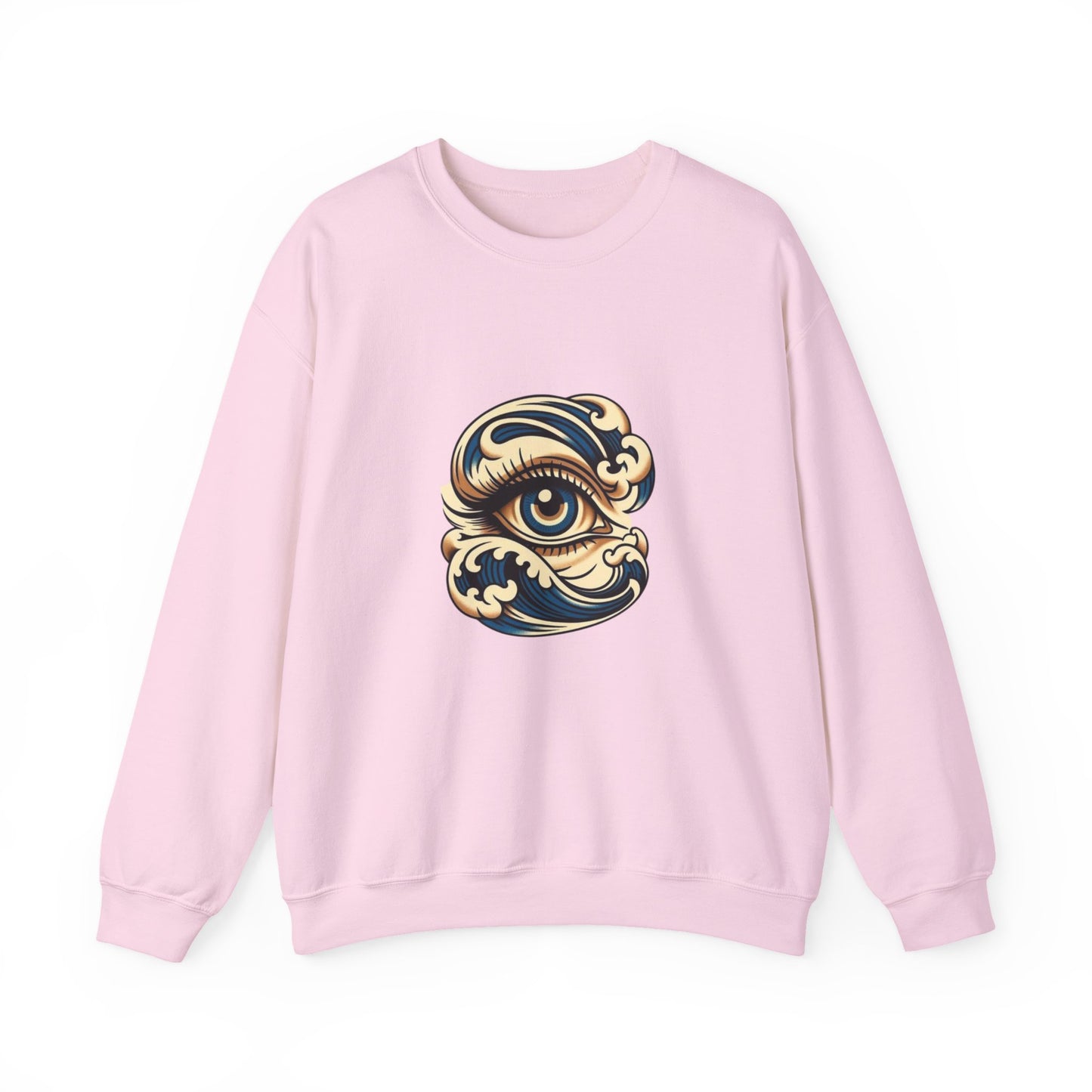 Eye of Awareness Unisex Crewneck Sweatshirt | Cozy Artistic Wear, Casual Gift, Art-Lovers Attire, Everyday Comfort