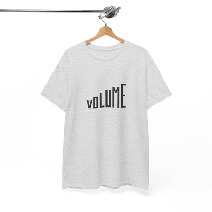Volume Graphic Tee | Cotton T-Shirt for Music Lovers, Concerts, Gift Idea, Casual Wear, Music Festival