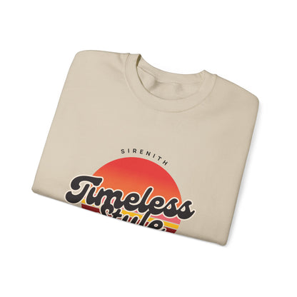 Timeless Style Crewneck Sweatshirt - Cozy Unisex Fashion for Everyday Wear, Perfect Gift, Casual Outfit, Vintage Vibes, Holiday Apparel