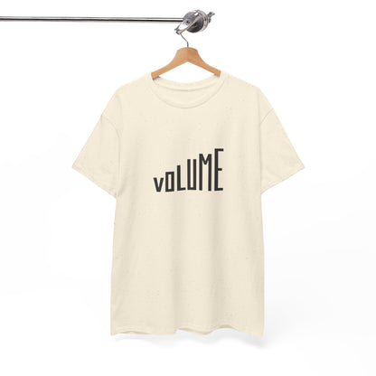 Volume Graphic Tee | Cotton T-Shirt for Music Lovers, Concerts, Gift Idea, Casual Wear, Music Festival